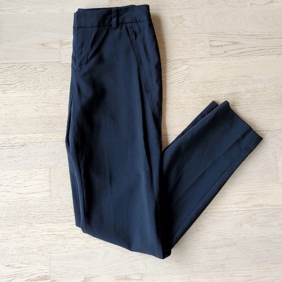 Club Monaco Italian Wool Black Dress Pants Slim Fit - Picture 5 of 5